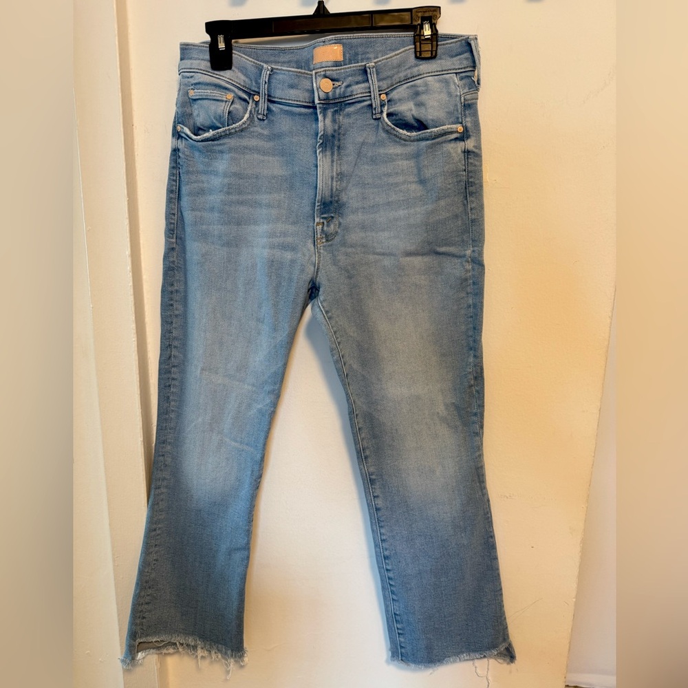 MOTHER Light Wash Ankle Jeans